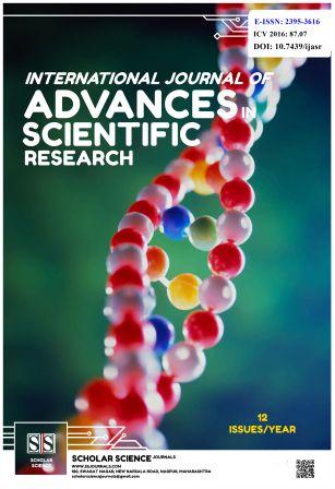 International Journal of Advances in Scientific Research